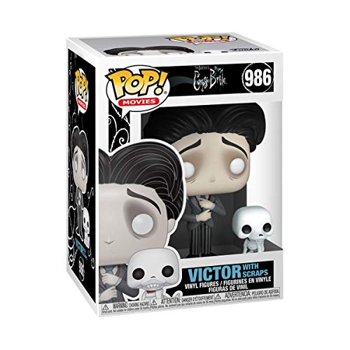 Funko- Pop Movies: Corpse Bride-Victor Van Dort Other License Figura Coleccionable, Multicolor, Talla única (49045)