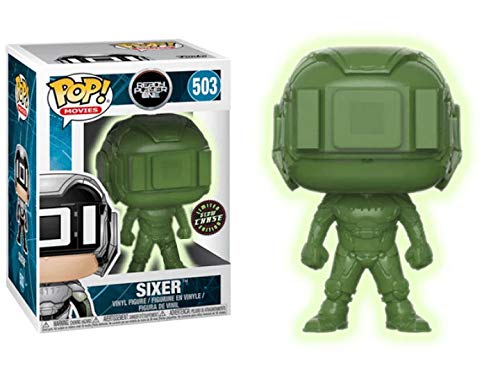 Funko Pop! Movies Ready Player One #503 Sixer Figura de vinilo edición limitada brilla en la oscuridad Chase