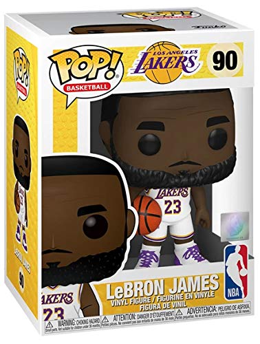 Funko-Pop NBA LA Lakers-LeBron James (Alternate) S5 Figura Coleccionable, multicolor (51010)