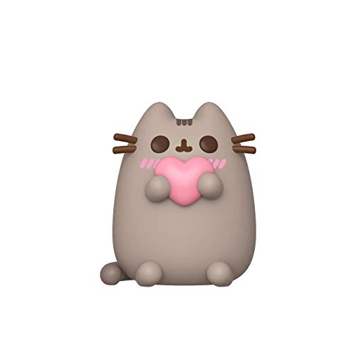 Funko - Pop! Pusheen: Pusheen w/Heart Figura Coleccionable, Multicolor (44529)