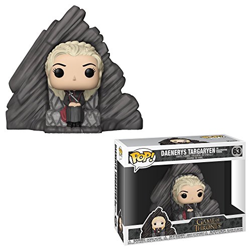 Funko- Pop Rides: Game of Daenerys On Dragonstone Throne Targaryen Figura Coleccionable de Vinilo, Multicolor, Standard (29165)