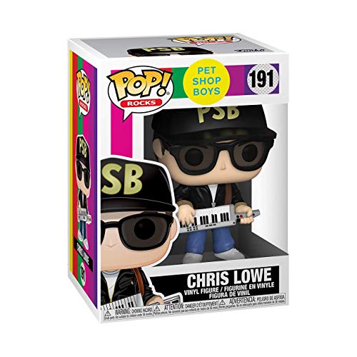 Funko- Pop Rocks Pet Shop Boys-Chris Lowe Figura coleccionable, Multicolor (41208)