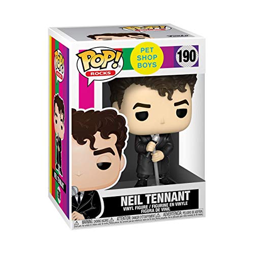 Funko- Pop Rocks Pet Shop Boys-Neil Tennant Figura coleccionable, Multicolor (41207)