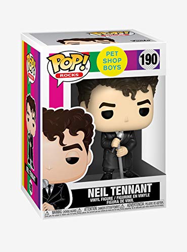 Funko- Pop Rocks Pet Shop Boys-Neil Tennant Figura coleccionable, Multicolor (41207)