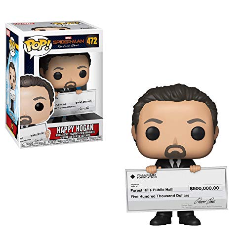 Funko - Pop! Spider Man Far From Home: Happy Hogan Figura De Vinil , Multicolor (40157)