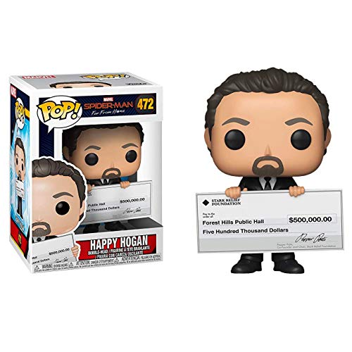 Funko - Pop! Spider Man Far From Home: Happy Hogan Figura De Vinil , Multicolor (40157)