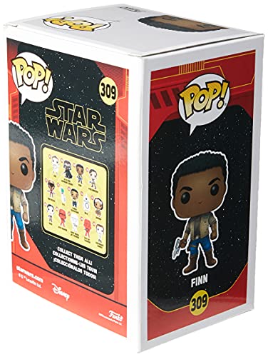 Funko- Pop Star Wars The Rise of Skywalker-Finn Disney Figura coleccionable, Multicolor (39885)