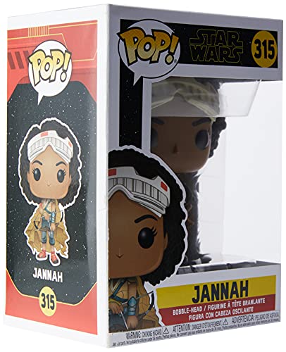 Funko- Pop Star Wars The Rise of Skywalker-Jannah Disney Figura coleccionable, Multicolor (39884)