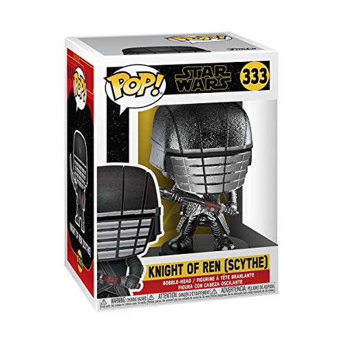 Funko - Pop! Star Wars The Rise of Skywalker - KOR Scythe (Hematite CHROME) Figura Coleccionable, Multicolor (47243)