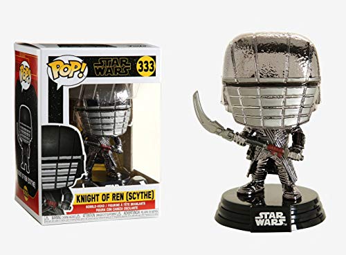 Funko - Pop! Star Wars The Rise of Skywalker - KOR Scythe (Hematite CHROME) Figura Coleccionable, Multicolor (47243)