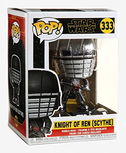 Funko - Pop! Star Wars The Rise of Skywalker - KOR Scythe (Hematite CHROME) Figura Coleccionable, Multicolor (47243)