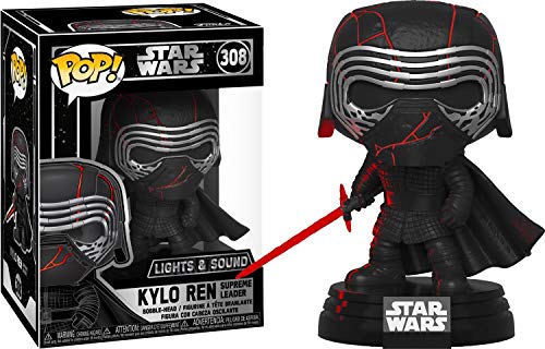 Funko - Pop! Star Wars The Rise of Skywalker - Kylo Ren (Lights & Sound) Figura Coleccionable, Multicolour (44599)