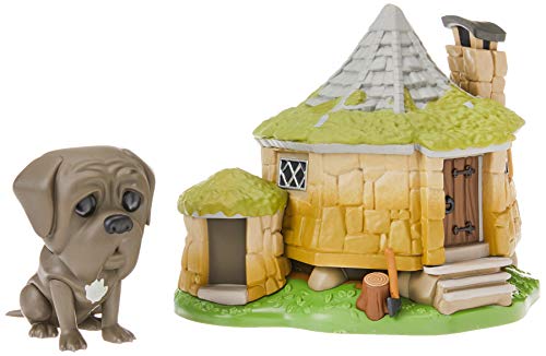 Funko - Pop! Town: Harry Potter - Hagrid's Hut w/ Fang Figura Coleccionable, Multicolor (44230)