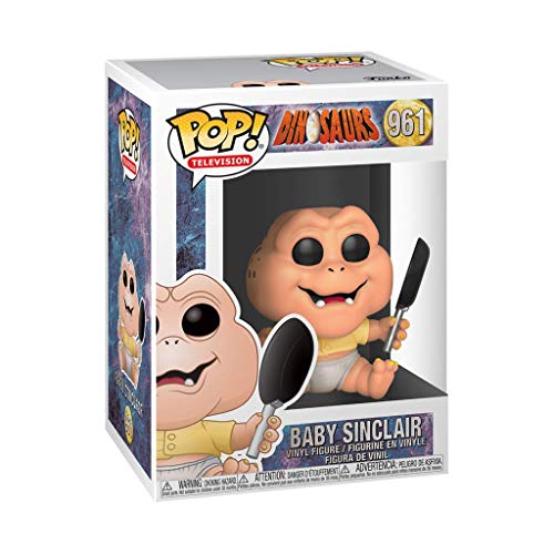 Funko - Pop! TV: Dinosaurs - Baby Sinclair Figura Coleccionable, Multicolor (47011)