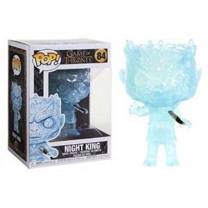 Funko - Pop! TV: Game of Thrones - Crystal Night King w/Dagger in Chest Figura Coleccionable, Multicolor (44823)