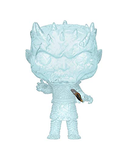 Funko - Pop! TV: Game of Thrones - Crystal Night King w/Dagger in Chest Figura Coleccionable, Multicolor (44823)