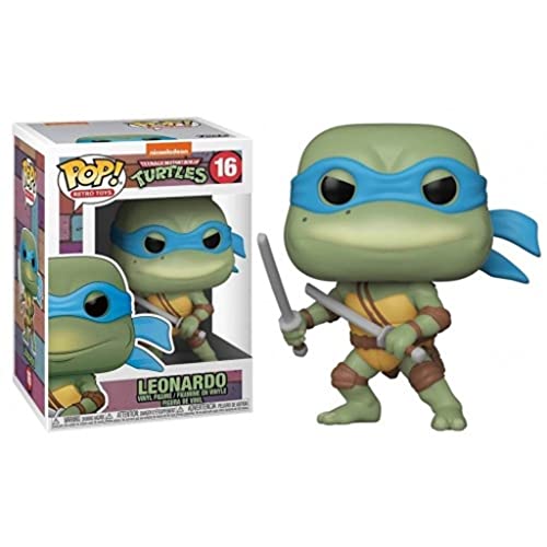 Funko- Pop Vinyl 1990-Leonardo Teenage Mutant Ninja Turtles 1990 Leonardo Figura coleccionable, Multicolor (51435)