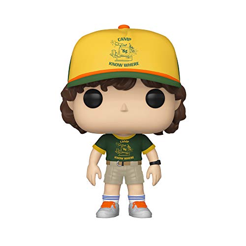 Funko - Pop! Vinyl: Stranger Things - Dustin (At Camp) Figura De Vinil, Multicolor (38532)