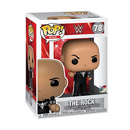 Funko- Pop WWE New Wave Summer Slam-The Rock Figura coleccionable, Multicolor (49262)