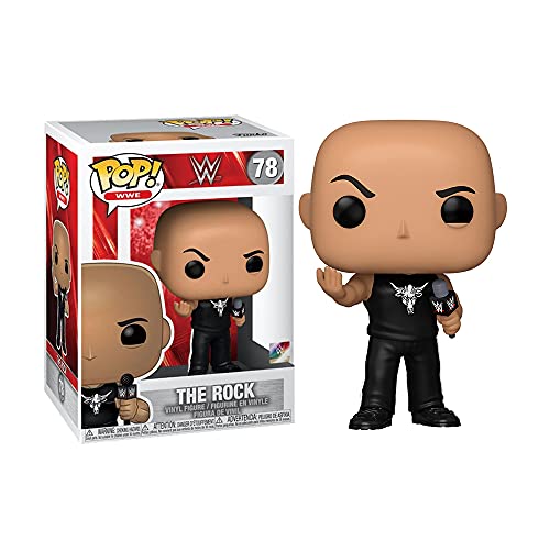 Funko- Pop WWE New Wave Summer Slam-The Rock Figura coleccionable, Multicolor (49262)