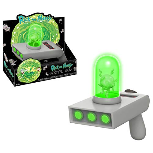 Funko- Rick & Morty 22958 Portal Gun Rick and Morty Figura coleccionable, Multicolor