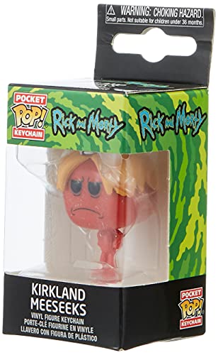 Funko Rick & Moty Keychain Kirkland Meeseeks, Multicolor (44251)