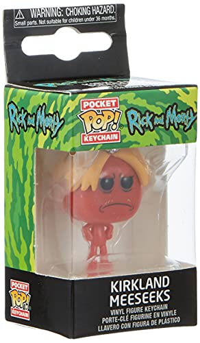 Funko Rick & Moty Keychain Kirkland Meeseeks, Multicolor (44251)