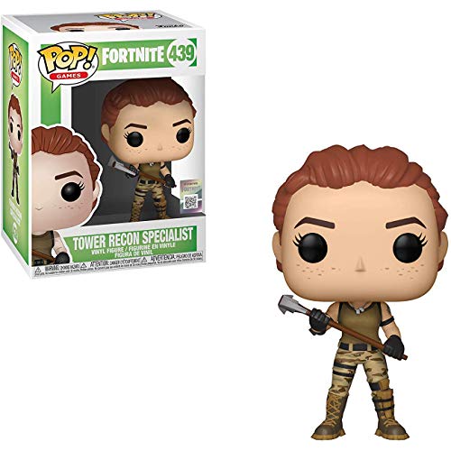 Funko Tower Recon Specialist: Fortnite x POP! Games Figura de vinilo y 1 paquete protector gráfico de plástico PET [#439 / 34463 - B]