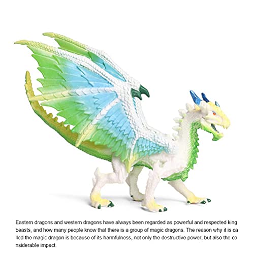 FUNMIX Ice Dragons Toy, Creative Flying Dragon Coleccionable Mini Figura de acción para niños Modelo de Dinosaurio Realista Juguetes de Regalo de cumpleaños para niños