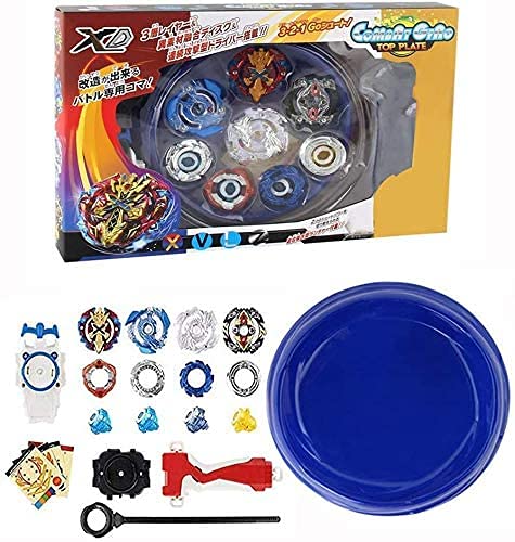 Funmo Burst Peonzas, Gyro Burst Conjuntos Launcher con Estadio, Regalo para Cumpleaños, Navidad Regalo, Regalo de año Nuevo para los Niños