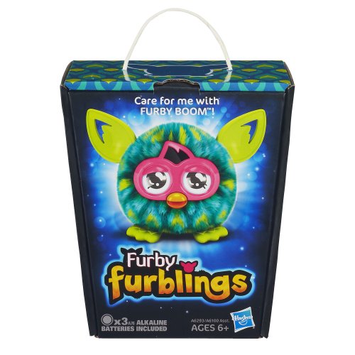 Furby Furbling Criatura pluma del pavo real de felpa