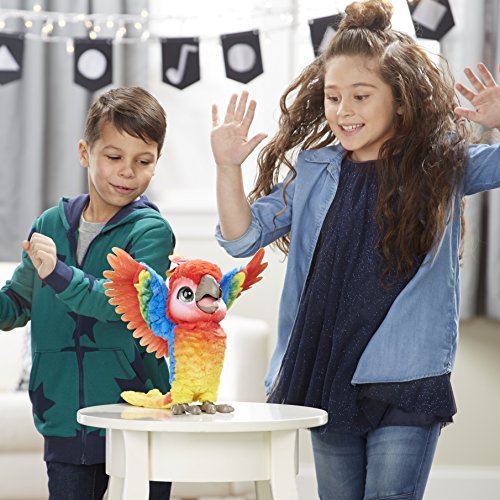 FurReal Friends – Martino, el loro cantarín (Hasbro E0388103)