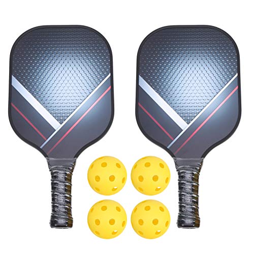 Fybida con Funda para Raqueta Pickleball Ligero y Suave para Absorber el Sudor con Funda para Raqueta para niños y niñas