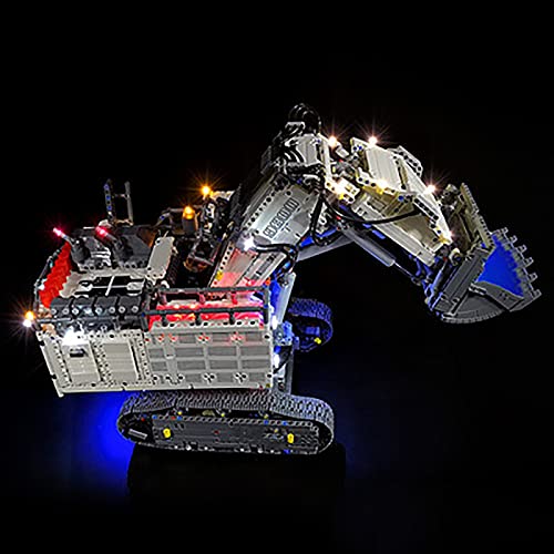 FYHCY Juego de iluminación LED para Lego 42100 Technic Liebherr Bagger R 9800, Juego de Luces de iluminación para Lego Technic Liebherr Bagger R 9800 (Modelo Lego no Incluido) Upgrade