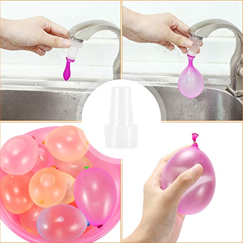 Gafild Globos de Agua,1000pcs Water Balloons de Colores Látex Water Balloons para Fiesta al Aire Libre Jardin Juguete de Diversion para Playa