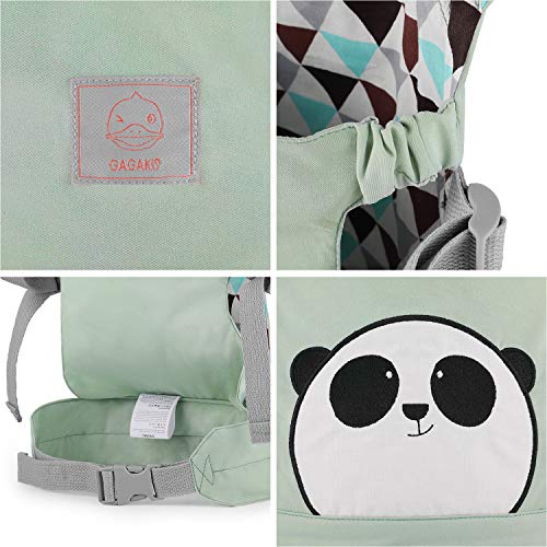 GAGAKU Muñeca Transporte Doll Carrier Delantera y Trasera de Bebé de Algodón para Niños de hasta 18 Meses - Panda