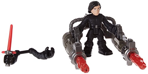 Galactic Heroes Star Wars The Last Jedi Kylo Ren and Tie Silencer Vehicle