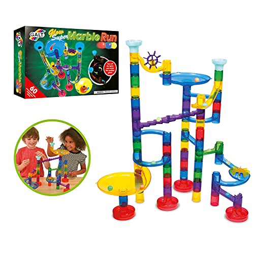 Galt toys - Glow Super Marble Run - Juego de construcción a partir de 4 años