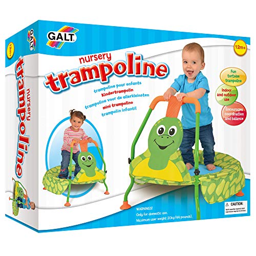 Galt Toys Trampolín Infantil, 60 cm de Altura de la Barra al Suelo, 89 cm de diámetro de la Estructura. (1004471)