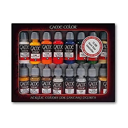 GAME COLOR SET: Introducción - 16 Hobby Colors