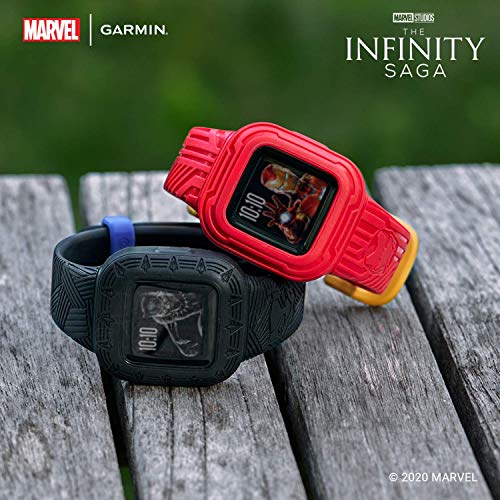 Garmin vivofit jr. 3 - Monitor de actividad para niños, Iron Man