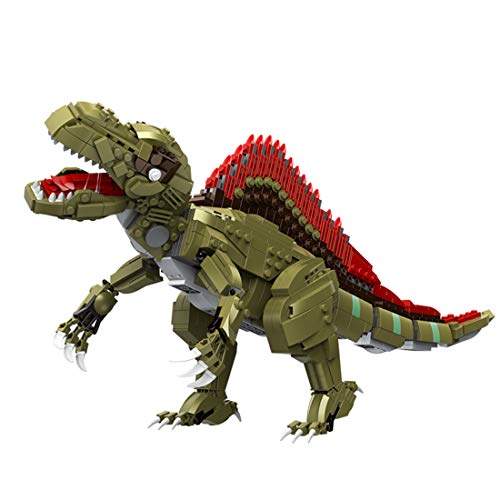 Gedar Dinosaurs Kit de Bloques de construcción, Juguete de Dinosaurio Jurassic World para niños, 1064 Piezas Dinosaurios Compatible con Lego, Maravilloso Regalo para niños