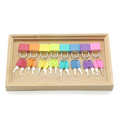 geneic Colorido Montessori Cerraduras Conjunto de Llaves Niños de Aprendizaje Temprano Educativo Preescolar Sensorial Juguetes Kit