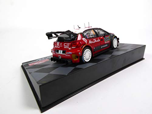 Générique Citroen C3 WRC 2017 Lefebvre 1/43 Ixo (BR8)