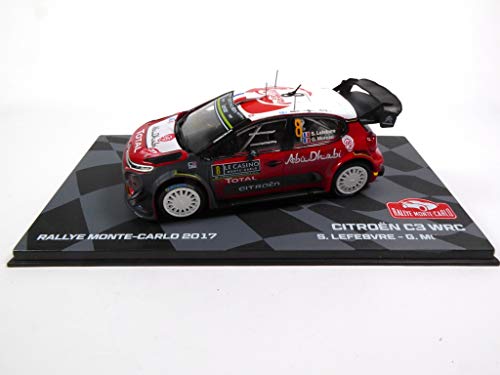 Générique Citroen C3 WRC 2017 Lefebvre 1/43 Ixo (BR8)