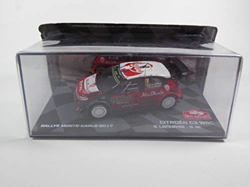 Générique Citroen C3 WRC 2017 Lefebvre 1/43 Ixo (BR8)