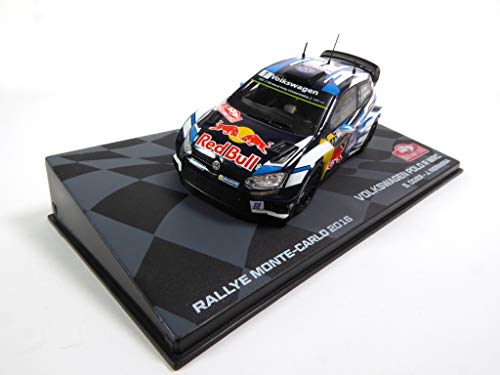 Générique Volkswagen Polo R WRC 2016 Winner Monte-Carlo Ogier 1/43 Ixo (BR1)