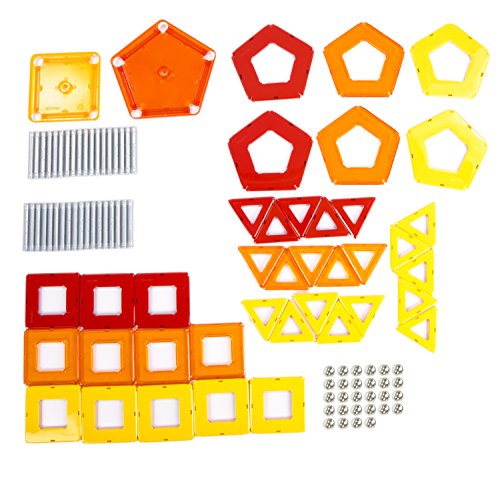 Geomag-453, Classic Panels, Juego de construcción magnético, 104 Piezas (453)