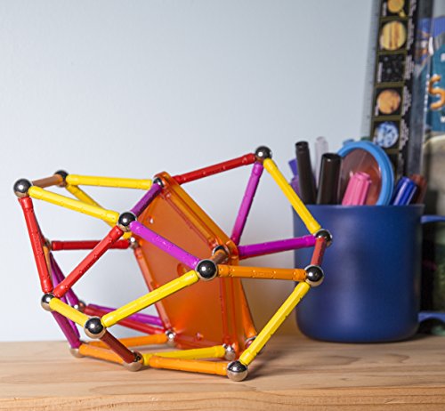 Geomag Classic Color Construcciones magnéticas y juegos educativos, 127 piezas (264), Multicolor