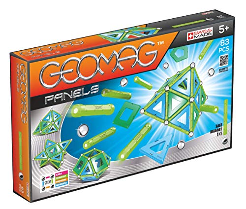 Geomag Classic Panels Juego de Construcción Educativo, 83 piezas (462), Multicolor